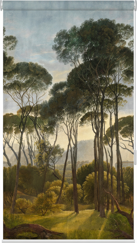 Poster arbre palmiers tropicaux apaisés - TenStickers