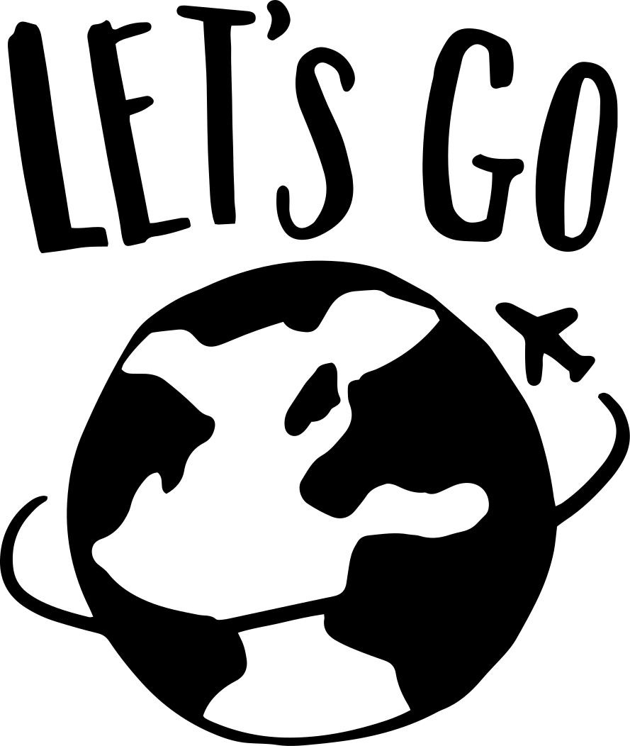 Carte du monde poster prêt à explorer - TenStickers