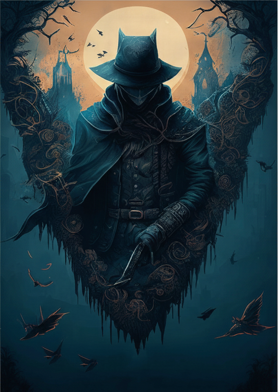 Poster ados affiche jeu vidéo mystère - TenStickers