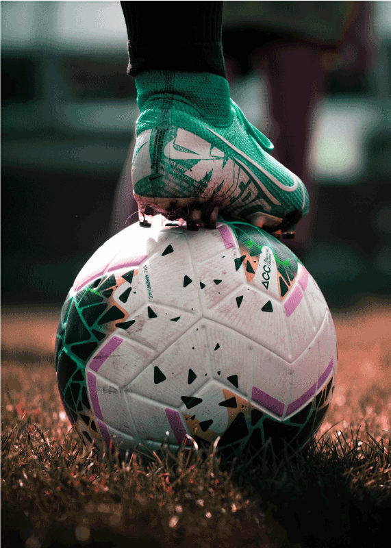 Affiche football joueur de foot - TenStickers