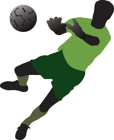Affiche football gardien en vinyle pour enfants - TenStickers