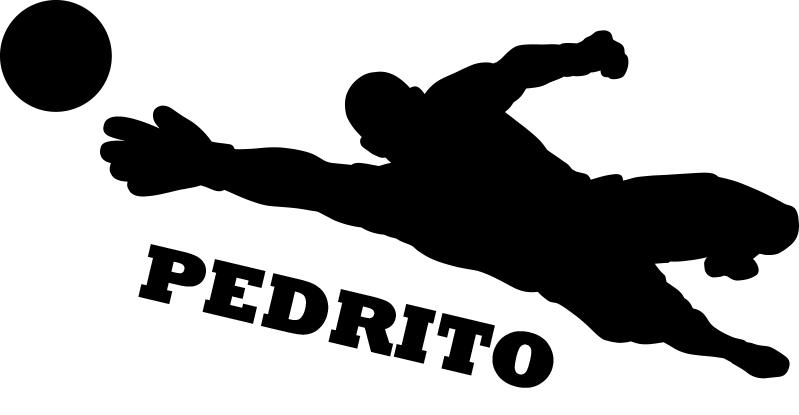 Affiche football gardien de but en vinyle personnalisable - TenStickers
