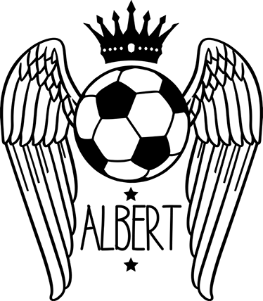 Affiche football autocollant ballon volant personnalisable - TenStickers