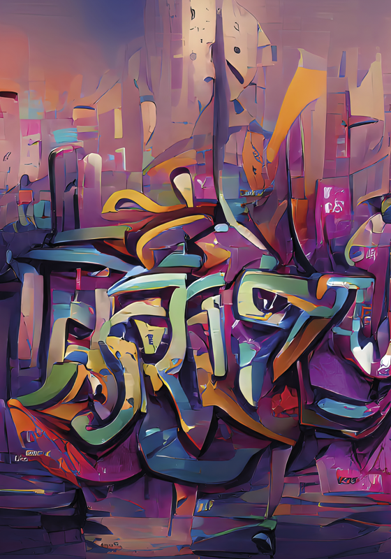 Poster graffiti art urbain - TenStickers