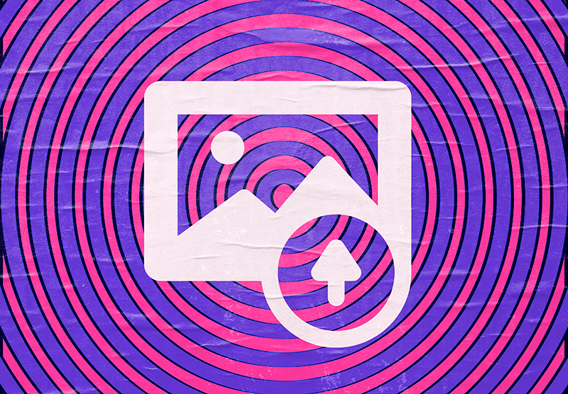 Poster personnalisable photo pop art - TenStickers