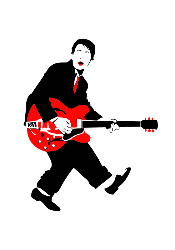 Poster musique retour en 1955 - TenStickers