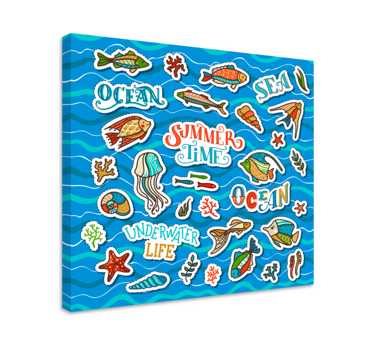 Tableau mer aventure océanique - TenStickers