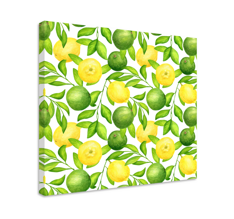 Tableau décoratif Citrons et limes - TenStickers