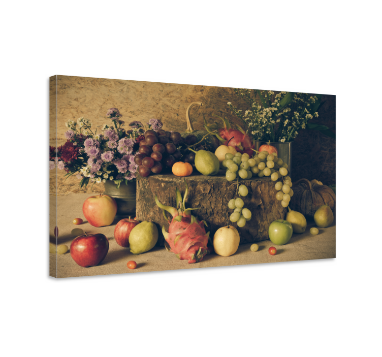 Tableau fruits nature morte de fruits - TenStickers