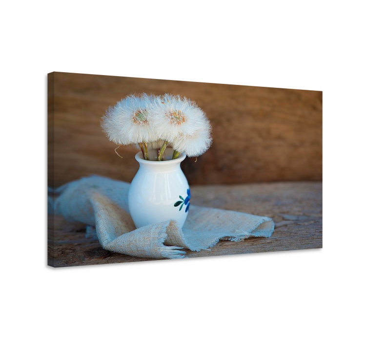 Tableau fleurs et plantes bouquet de pissenlit puff - TenStickers