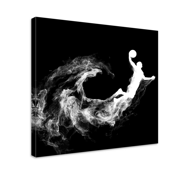 Tableau sports mouvement dynamique de basketball - TenStickers
