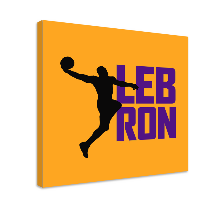 Tableau sports joueur de basketball dynamique - TenStickers