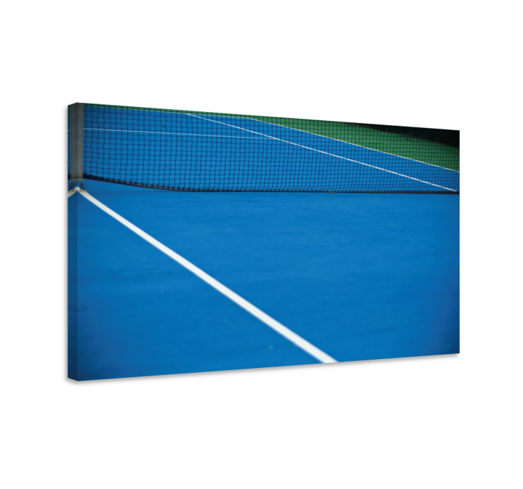 Tableau sports marquages de terrain de tennis - TenStickers