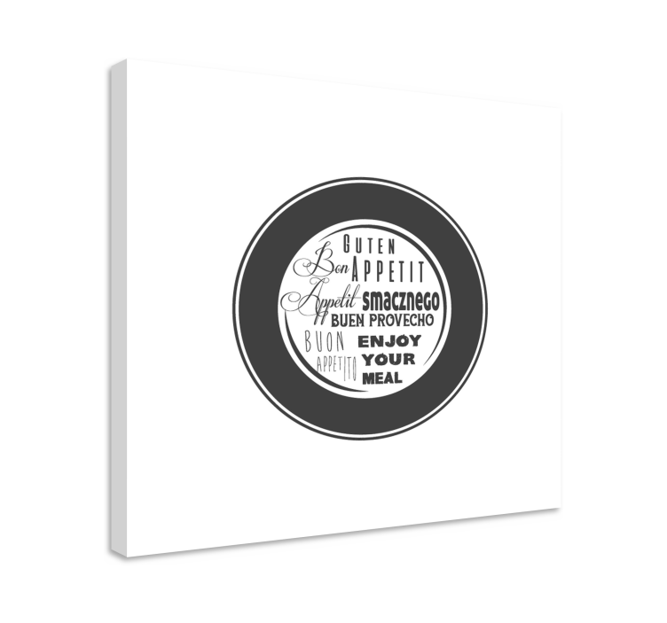 Tableau citation bon appétit - TenStickers