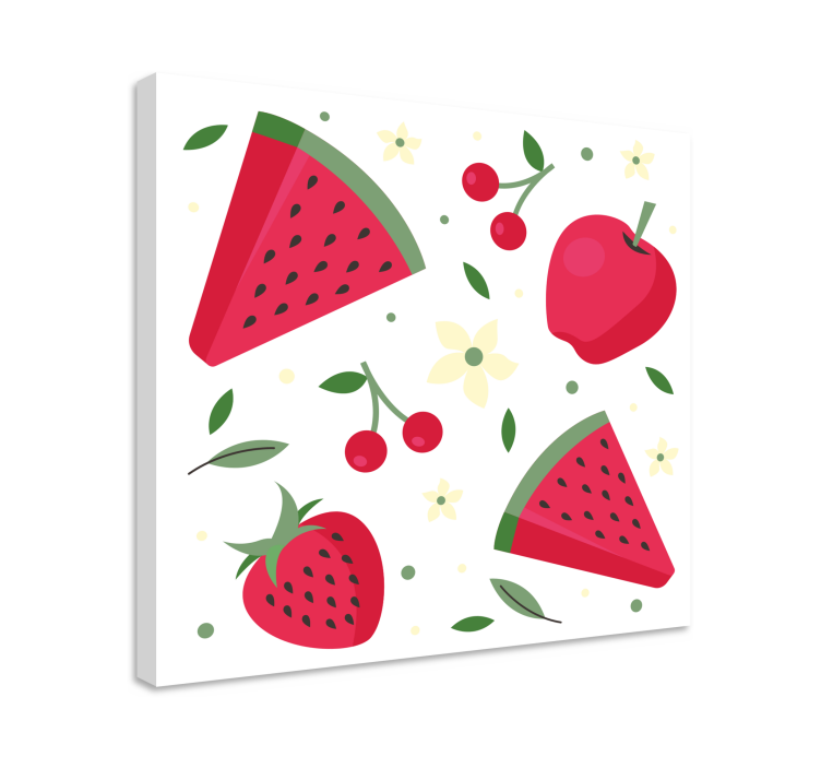 Tableau fruits délice de fruits rafraîchissant - TenStickers