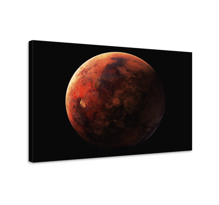 Tableau 3D Mars planète rouge - TenStickers