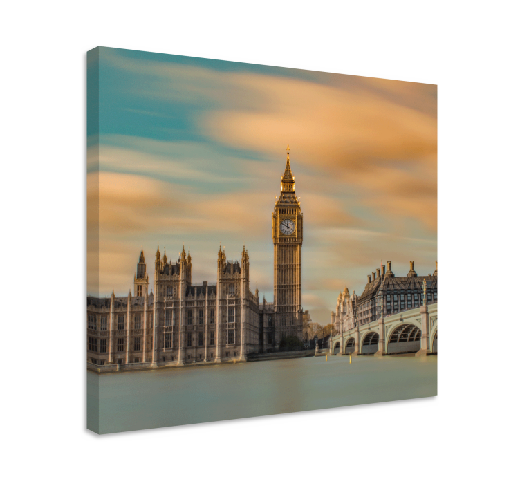 Tableau villes et pays big ben monument - TenStickers