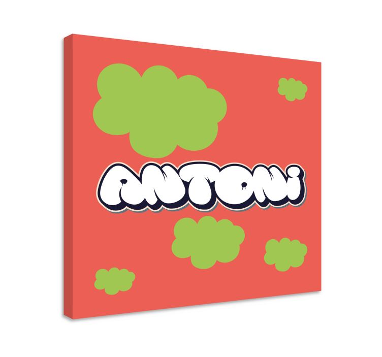 Tableau abc style d'écriture ludique - TenStickers