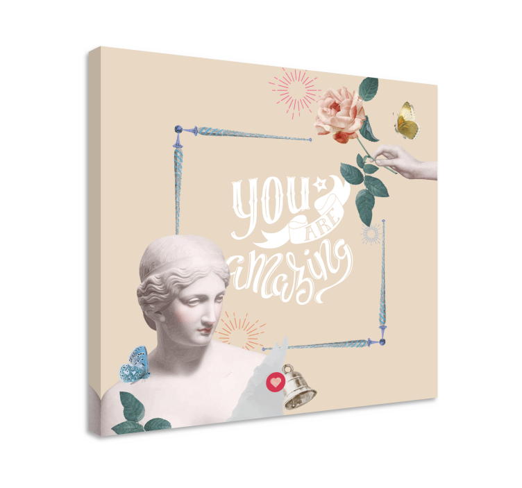 Tableau citation vous êtes incroyable - TenStickers