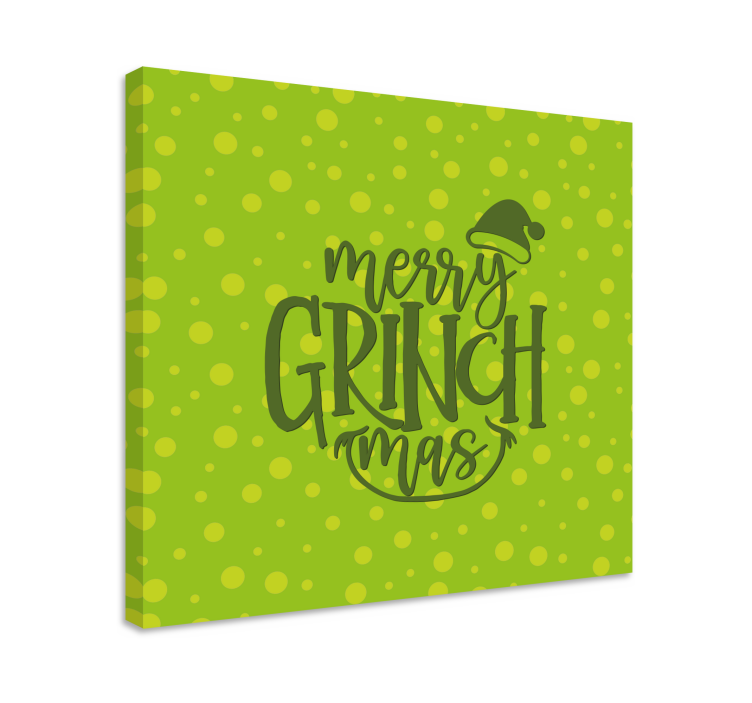 Tableau citation joyeux grinchmas - TenStickers
