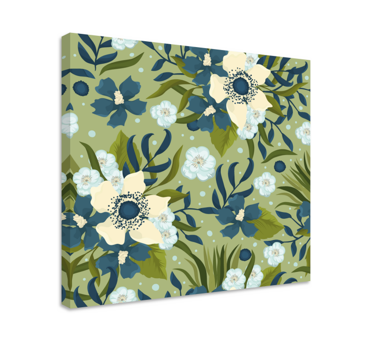 Tableau fleurs et plantes composition florale épanouie - TenStickers