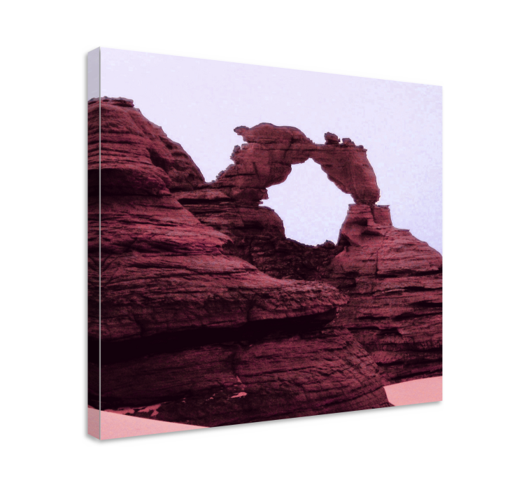 Tableau paysage arche de roche naturelle - TenStickers