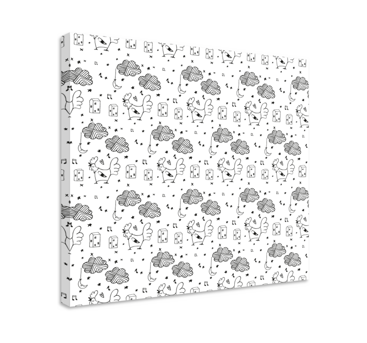 Tableau animaux amis à plumes charmants - TenStickers