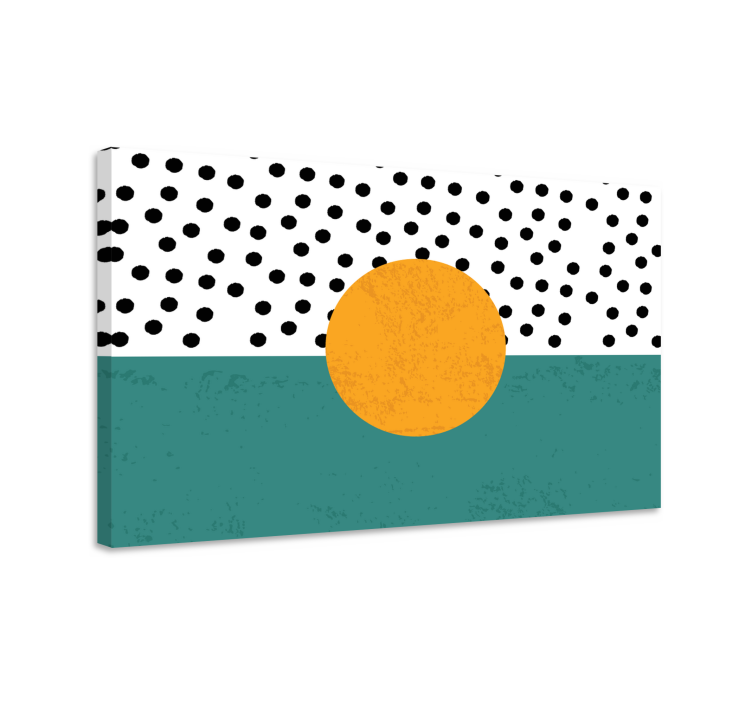 Tableau géométrique design géométrique audacieux - TenStickers