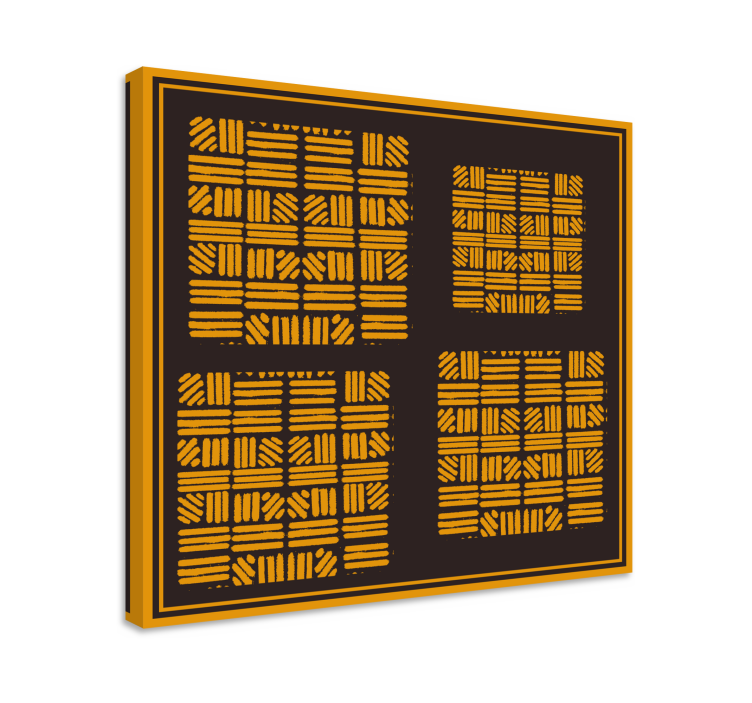 Tableau moderne concept d'arrangement géométrique - TenStickers