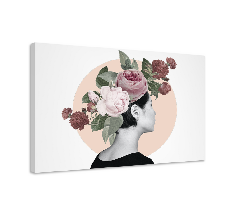 Tableau fleurs et plantes ensemble capillaire floral - TenStickers