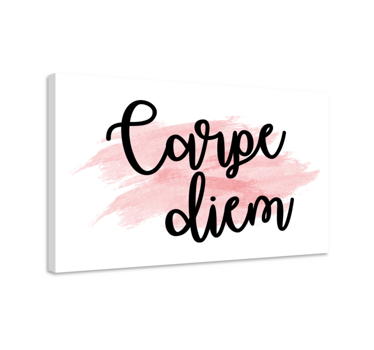 Tableau citation carpe diem inspiration au quotidien - TenStickers