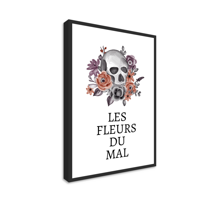 Tableau Les Fleurs du Mal - TenStickers