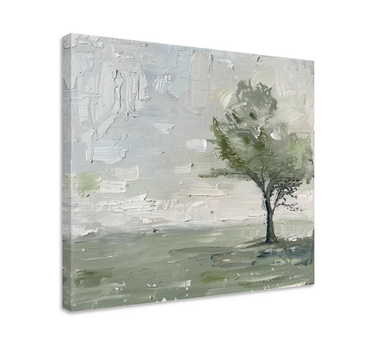 Tableau peinture de grand arbre - TenStickers