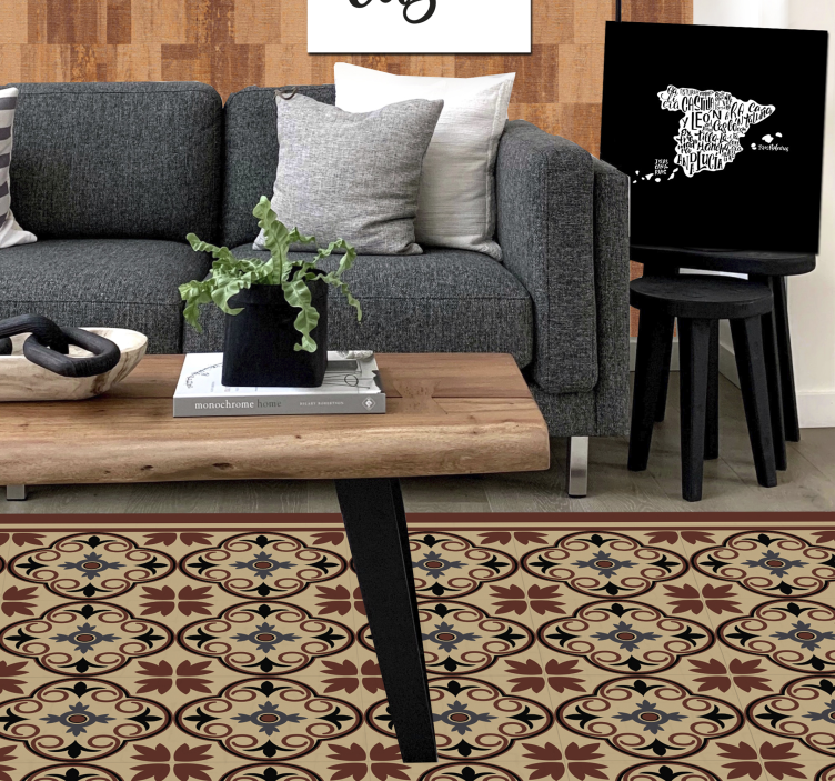 Tableau carte du monde typographie créative - TenStickers