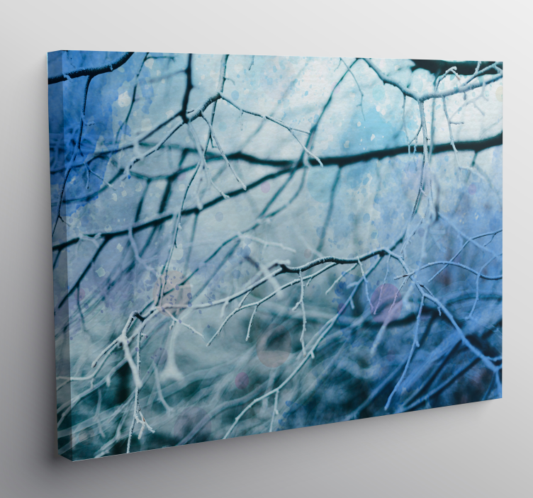 Tableau arbre de vie Branches d'hiver - TenStickers