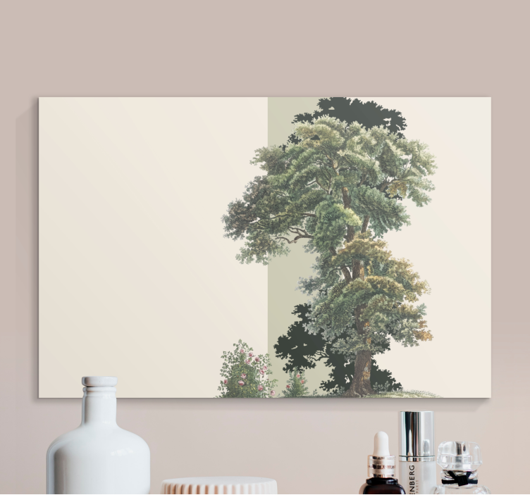 Tableau arbres contour d'arbre royal - TenStickers