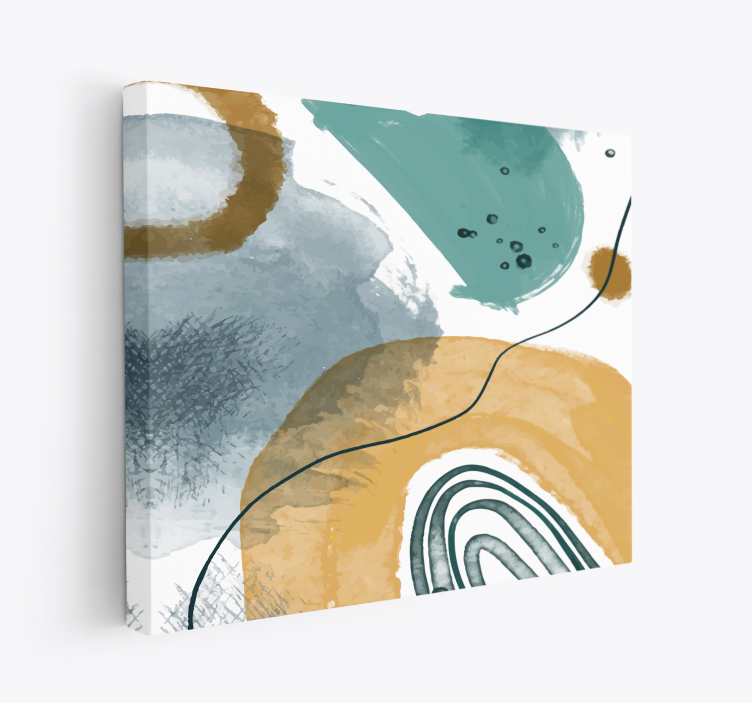 Tableau déco art abstrait - TenStickers