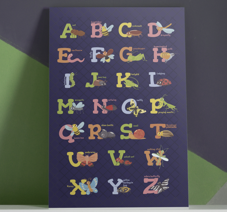 Tableau Alphabet anglais - TenStickers