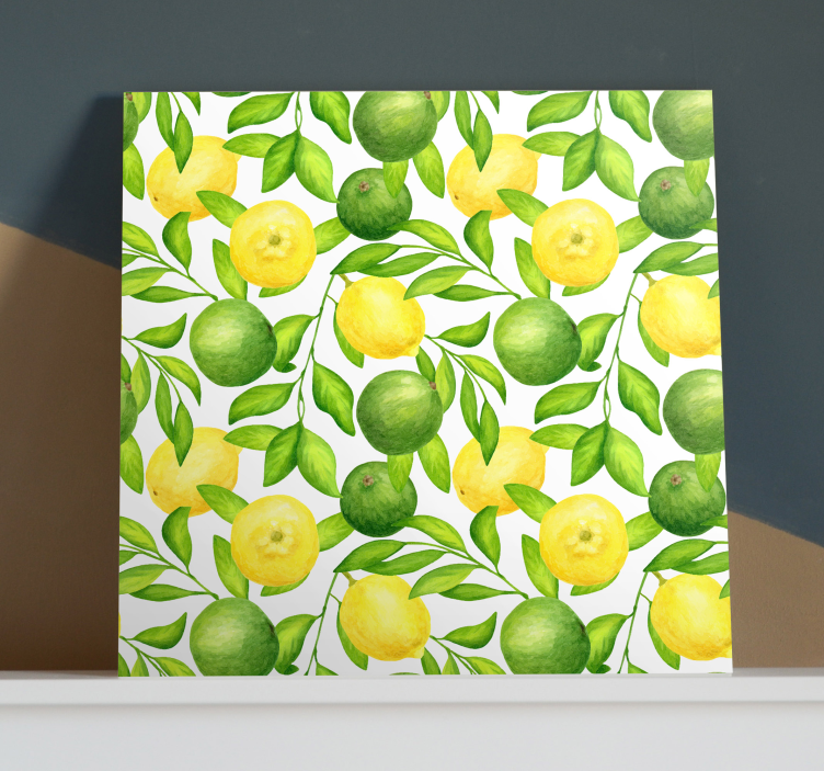 Tableau décoratif Citrons et limes - TenStickers