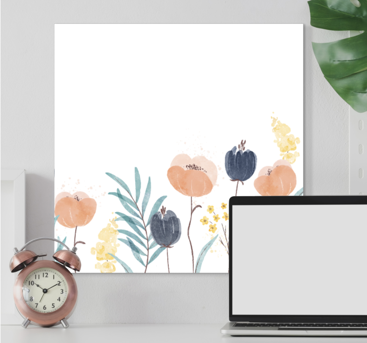 Tableau fleurs et plantes arrangement de boutons floraux - TenStickers