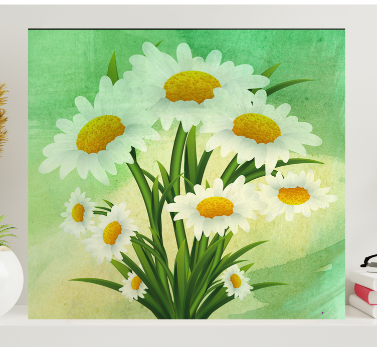 Tableau fleurs et plantes bouquet de marguerites - TenStickers