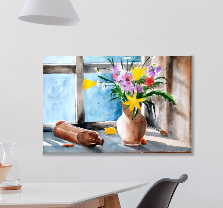 Tableau cuisine plantes vintage - TenStickers