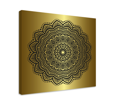 Tableau pour entrée design Mandala - TenStickers