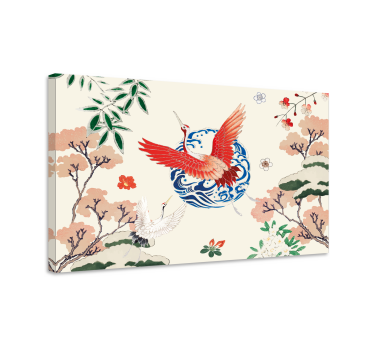 Tableau rétro Chinoiserie - TenStickers