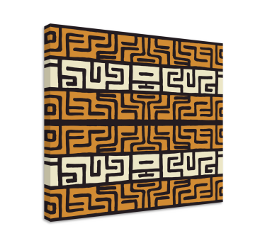 Tableau abstrait sticker abstrait de style africain - TenStickers