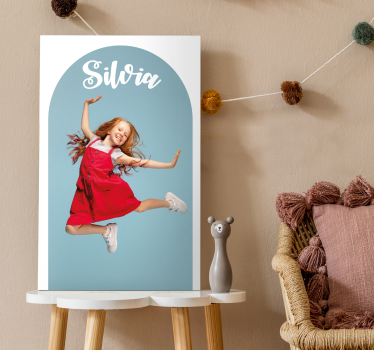 Tableau décoratif texte arche personnalisable - TenStickers