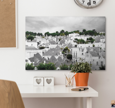 Tableau décoratif Alberobello trulli - TenStickers
