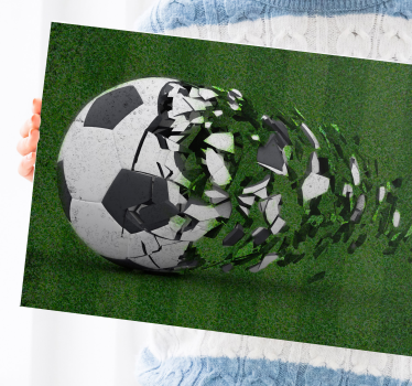 Tableau décoratif Terrain de football - TenStickers
