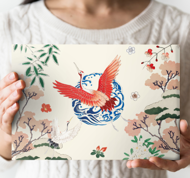 Tableau rétro Chinoiserie - TenStickers