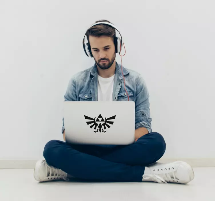 Sticker décoratif Zelda Triforce - TenStickers